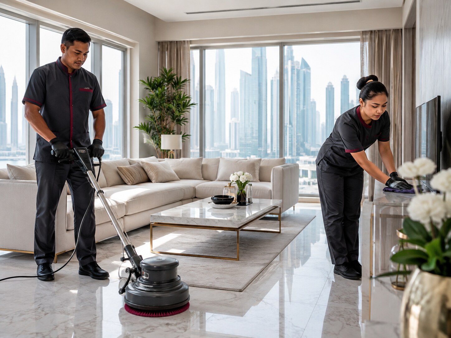 Residential deep cleaning services in Dubai